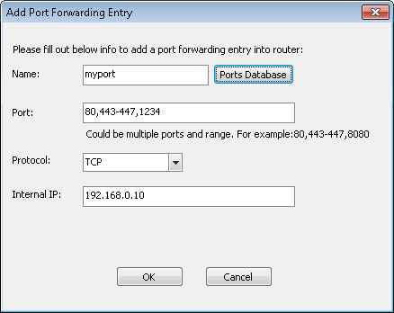 port forwarding software windows